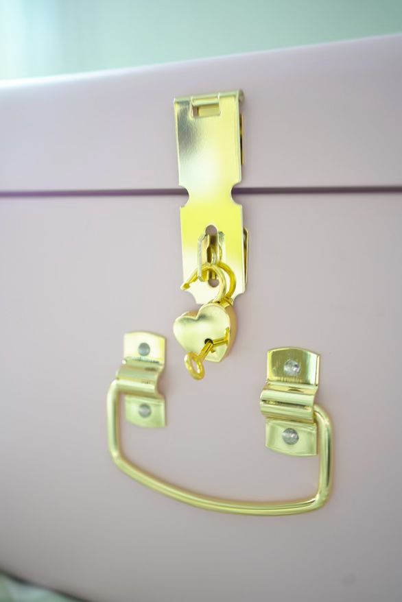 Heart Padlock & Key