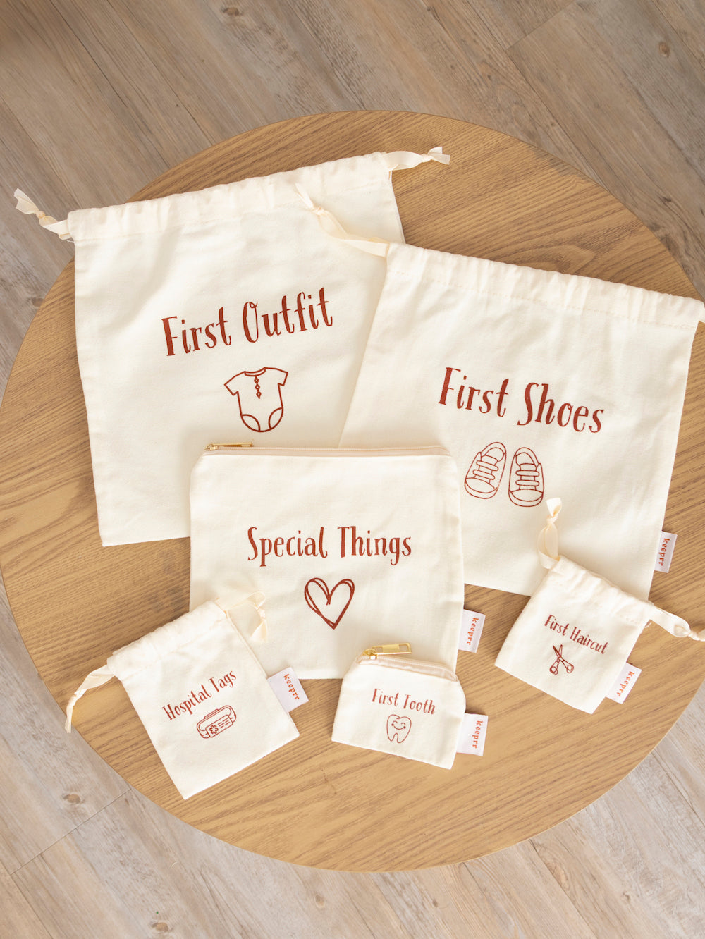 Baby Keepsake Bag Set