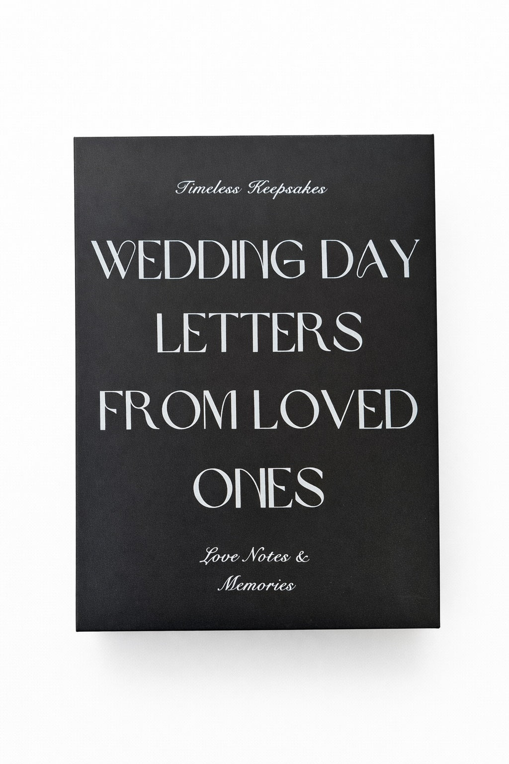 Black book titled &