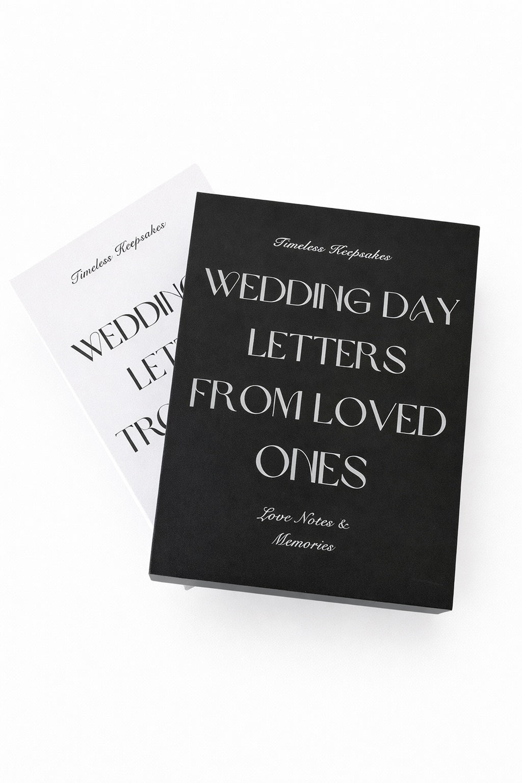 Linen Wedding Keepsake Book Box